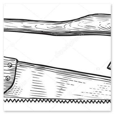 Taglio preciso con sega e guida