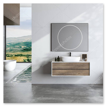 Specchio bagno retroilluminato con LED