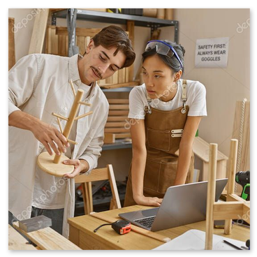Team in laboratorio durante l’assemblaggio